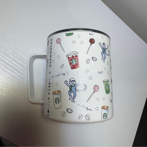 ROLLER RABBIT STARBUCKS COFFEEHOUSE BONANZA MUG